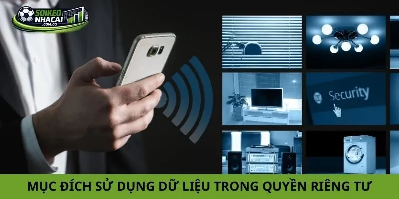 Mục đích sử dụng dữ liệu trong quyền riêng tư